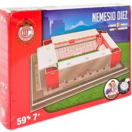 Rompecabezas 3D estad Nemesio Diez (Bombonera)Toluca FC