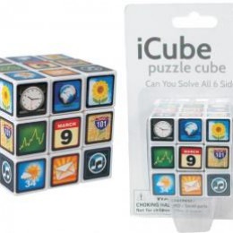 Icube, cubo tipo Rubik con íconos de iphone
